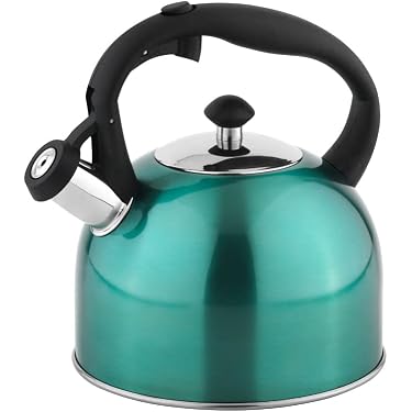 Théière HGK MERCURY 2.0L - Acier Inoxydable 18/10, Induction, Sifflette, Gaz