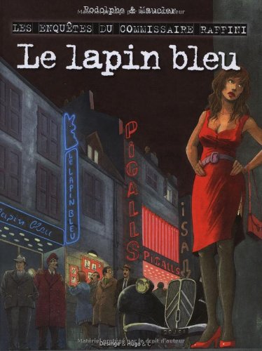 Le  lapin bleu
