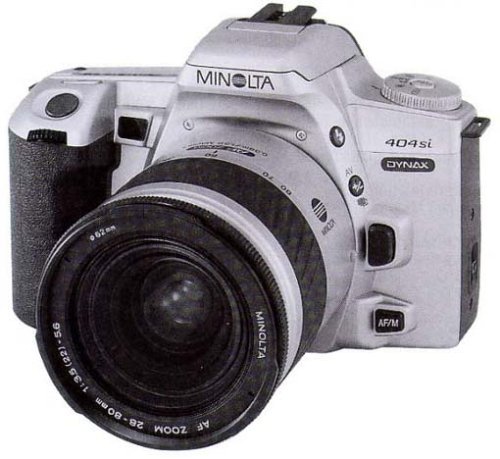 Minolta Dynax 404si Spiegelreflexkamera inkl. Af 3,5-5,6/28-80mm Objektiv Minolta Dynax 404si Spiegelreflexkamera inkl. Af 3,5-5,6/28-80mm Objektiv