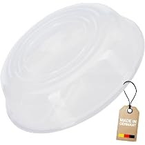 Plast Team Mikrowellenabdeckhaube – 245 Mm Durchmesser, Transparent, Spülmaschinenfest Plast Team Mikrowellenabdeckhaube 245mm