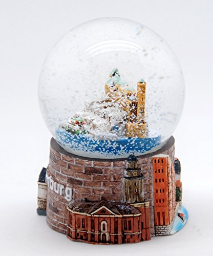 30052 – Souvenir Schneekugel Hansestadt Hamburg Landungsbrücken - 4