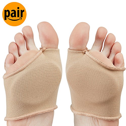 NatraCure Gel Metatarsal Sleeves (Small/Medium) (1225/26-MC CAT) - One Pair by PolyGel