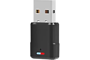 IBEIKE Bluetooth Transmitter Gaming Bluetooth Audio Only Transmitter, Easily Connect for PS5/PS4/PC, Adapter for PlayStation 5 PS5 Bluetooth Adapter Headphones & Speakers