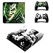 Produktbild Playstation 4 Slim + 2 Controller Aufkleber Schutzfolien Set - Batman (3) /PS4 S