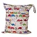2-Zip Washable Baby Cloth Diaper Nappy Bag Elephant Pattern