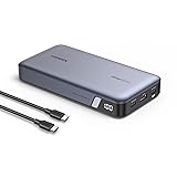UGREEN 100W Power Bank 145W Max 25000mAh externer Akku mit 3 Anschlüsse USB C Powerbank mit Digitales Display, kompatibel mit