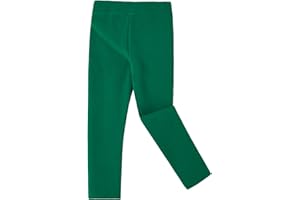 Ugitopi Ragazze Inverno Spesso Caldo Pantaloni Lunghi Foderato in Pile Leggings