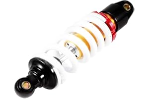 TERISASS Amortiguador trasero Amortiguador de resortes de 260 mm Amortiguadores de amortiguadores para DIRT PIT PRO BIKE TRAIL