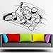 Produktbild xlei Wandaufkleber Wandaufkleber Vinyl Aufkleber Motorrad Rennen Extreme Sports Speed   Garage57X36Cm