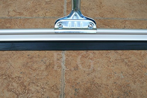 Bodenabzieher Robuster Profi Flitscher Bodenwischer 60cm Wasserschieber m. Stiel - 5