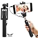Almani One Plus 3T Compatible Selfie Stick With Aux Wire Cable, No Bluetooth and Charging Required-Black RS.249.00