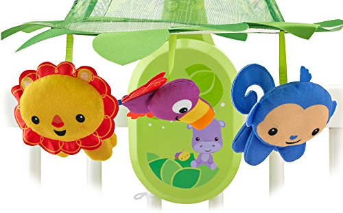 Fisher Price DFP09 2-in-1 Rainforest Musikmobile, mehrfarbig - 3