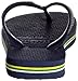 Kids Havaianas Flip Flops Brasil Logo - Children's Flip Flops,NAVY BLUE,12 CHILD  UK (31/32 EU) (29/30 BR)