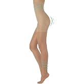 Waist Belly PO Bodyshaper Tights with Women's Panty trousers 20 Denier S M L XL Beige Black Italian Hosiery