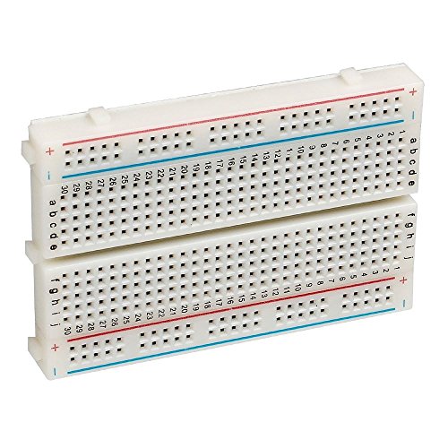 Ganvol Steckbrett Breadboard Experimentierboard Steckplatine 400 Kontakte für Arduino, Raspberry Pi Model A / Model B 1 1+ 2 3 / Computer Module / Zero - 4