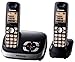 Price comparison product image Panasonic KX-TG6522GB Cordless Phone with Answering Machine ( Hands Free Functionality, Low Radiation )