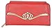 Womens Ethnic Stylish Clutch with Crown Design (3 compartments) in Red Colour By Jigyasa RS.299.00