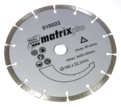 Preisvergleich Produktbild Aerzetix: 180 MM Diamant-Trennscheiben Unterbrochen Segmentiert Sägeblätter Diamantscheibe Diamanttrennscheiben für Winkelschleifer Zum Schneiden Von Keramischen Und Sehr Dichten