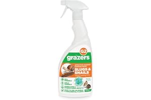 GRAZERS LTD Grazers Natural Slugs and Snails - G2-750ml - Ready to Use Spray (Pack of 2)