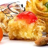 RAREZZE - Paste di mandorla siciliana di produzione artigianale CLASSICHE RICCE con ciliegia, in caratteristica confezione re