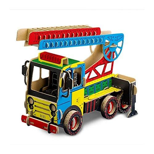 To Do Modellino Camion Pompieri in Cartone, Fire Truck