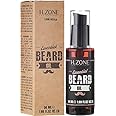 Renée Blanche H zone Professional Essential Beard Oil for Men - Best Beard Care Oil for Men - 50ml Italy