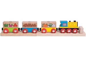 Bigjigs Rail Treno per Frutta e Verdura