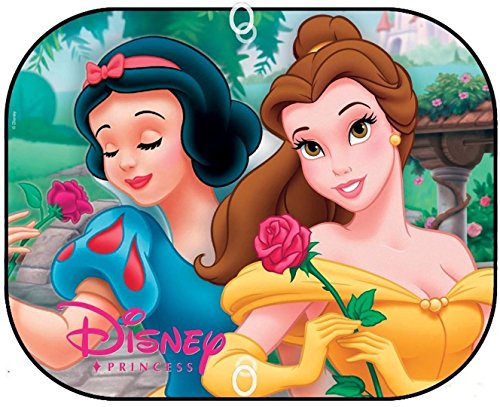 Preisvergleich Produktbild Sonnenschutz Seitenscheibe Auto Disney Princess Snow White&Belle