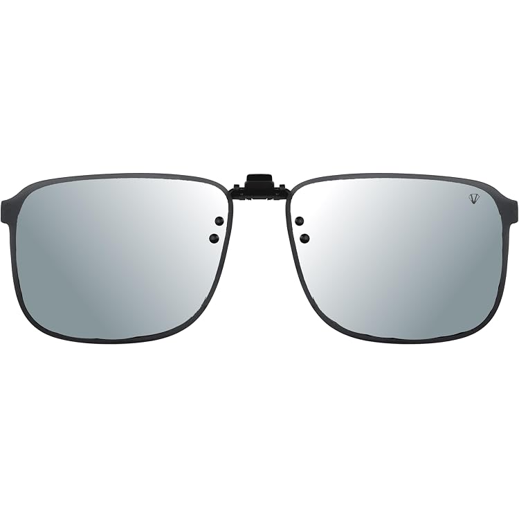 Clip Lunettes Polarisées CREYESTAL - Relevable, Anti-UV400, Certifié CE, Pour Homme Et Femme