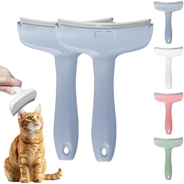 Laazar Professionelle Fellpflege-Schere – 19,1 Cm, Aus Japanischem 440C-Edelstahl, Mit Lederetui