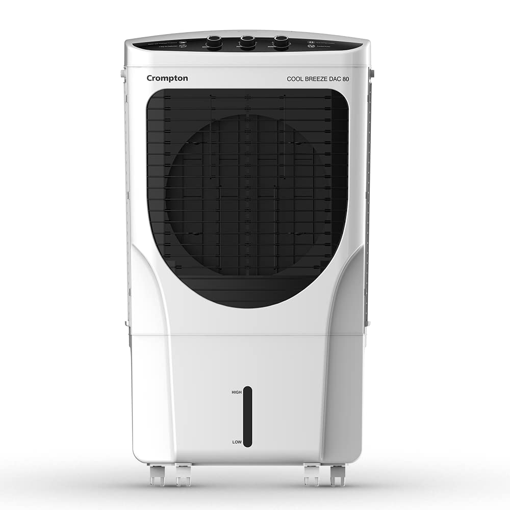 Crompton Cool Breeze DAC 80L Air Cooler Review with Everlast Pump and Honeycomb Pads