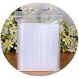 JIYIN - 100 Sacchetti In Plastica Trasparente OPP Autoadesivi, 10x15 Cm, Per Alimenti E Piccoli Oggetti