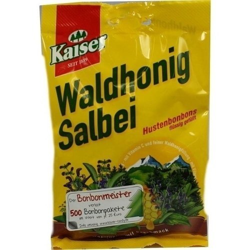 Preisvergleich Produktbild KAISER BONBONS Waldhonig Salbei,90 g