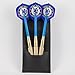Produktbild Chelsea Messing Darts Set – 28 g – Full Set bis – Ideal Geschenk – inklusive Darts Ecke gebogen Kugelschreiber