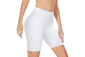 SIHOHAN Women Chub Rub Shorts Slip Shorts for Under Dresses Seamless Anti Chafing Underwear Boyshorts Panties Safety Long Briefs