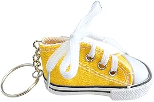 AUTOZOCO Llavero Zapatilla de Deporte Mini, Estilo Urbano Converse, Sneaker