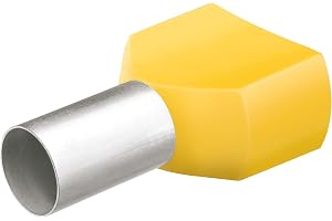 KNIPEX Twin-ändhylsor Med plastkrage 50 stycken vardera, 97 99 376