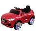 Produktbild COSTWAY Elektroauto Kinderauto Elektrofahrzeug Maserati Kinderfahrzeug mit Fernbedienung (Rot)