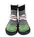 Baby Toddlers Kids Indoor Slipper Shoe Socks Moccasins ANTI SLIP HAPPY BABY FROG (1.5-2.5 yrs old)