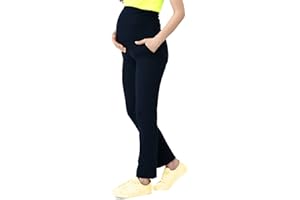 LENAM Women's Relaxed Fit Maternity Pants