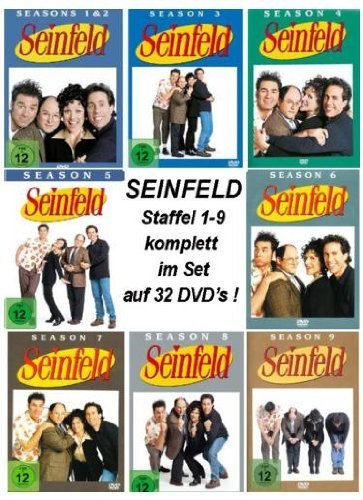 Preisvergleich Produktbild Seinfeld - Season / Staffel 1-9 Komplett - Set [32DVDs]