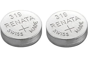 BEST PRICE SQUARE 2 x v(SR527SW) Renata 319 reloj batería Suizo hizo plata óxido 1.5