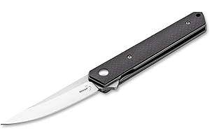 BÖKER PLUS Couteau Kwaiken Mini Flipper Carbone Poche Unisexe-Adulte