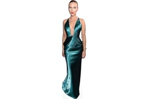 CELEBRITY CUTOUTS Scarlett Johansson (Blue Dress) Mini Size Cutout