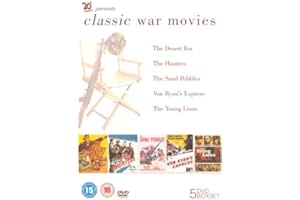 Classic War Movies: The Desert Fox / The Hunters / The Sand Pebbles / Von Ryan's Express / The Young Lions (Box Set) [DVD]
