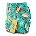 iZiv(TM) Newborn Organic Infant Waterproof/Adjustable/Reusable/Washable Pocket Cloth Diaper Fit Babies 0-3 Years(Hot Air Balloon)