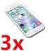 Produktbild iPhone 7 Plus 3X - Film Panzerglas Glas Schutzglas Hartglas für APPLE IPHONE 7 Plus - Wi-Fi Lte 4G 2,5D 9H Panzerfolie Schutz Folie Tempered Glass Touch Display + 1 trockenen Tuch + 1 feuchtes Tuch + Kunststoffverpackungen
