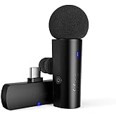 Fifine M6 Wireless Collar Microphone - Youtuber - Tiktok - Android - Type C Computer