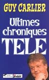 Ultimes chroniques TV