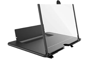 Wuvfojca Handy Vergrößerungs Bildschirm PP 22 X 17 X 16,6 cm Mobile Lupe Ultra Hd-bildschirmlupe Faltbarer-gegen Blaues Licht Bildschirmlupe Für Alle Smartphones Für Das Ansehen Von Flmvideos